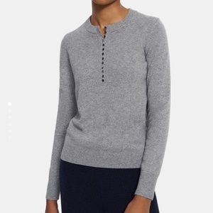 Henley Cashmere Sweater